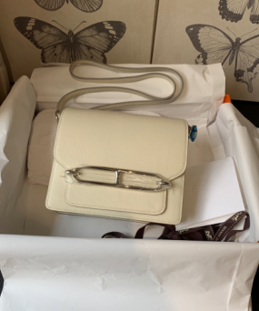 에르메스 룰리스18 나타 화이트 은장 에버컬러